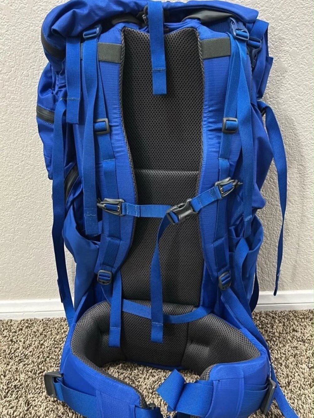 Mystery Ranch Stein 62 Unisex Blue Hiking Trekking Travel Backpack 50L - Picture 3 of 11